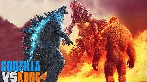 Godzilla y Kong vs Mechagodzilla music video// Unstoppable