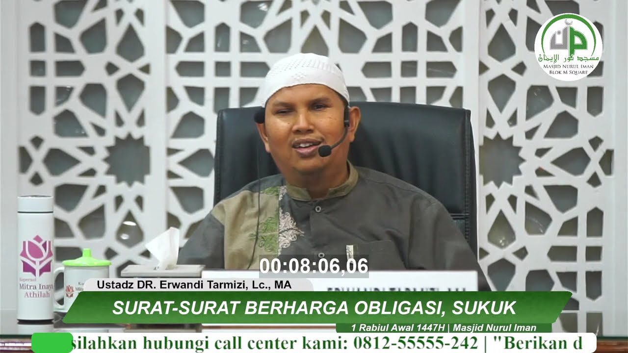 Surat-Surat Berharga Obligasi, Sukuk - Ustadz DR. Erwandi Tarmizi, MA