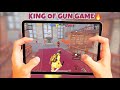 King Of Gun Game🔥| iPad Pro 2020 Pars |  4 Finger + Full Gyro | Pubg Mobile #9