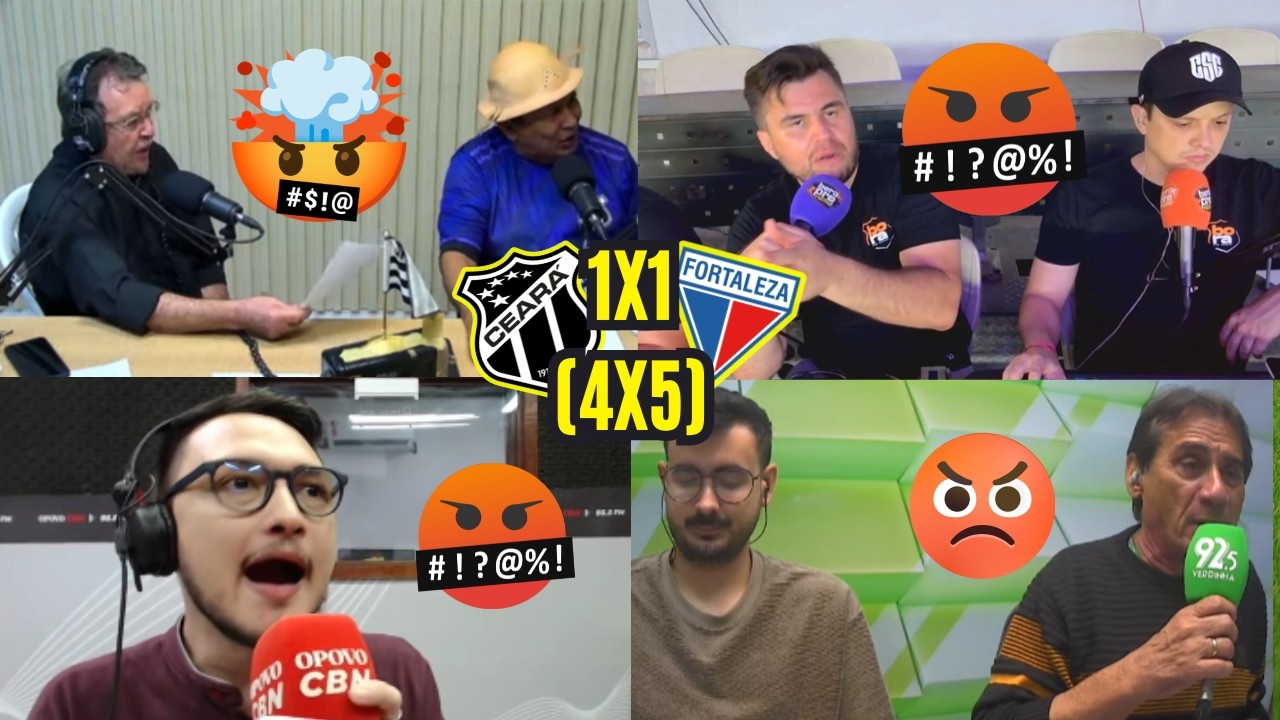 REAÇÕES DOS CEARENSES NO VICE DO CEARÁ PRO FORTALEZA PELO CEARENSE 2026