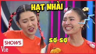 Cô bé hạt nhài Thúy Ngân bị cả dàn 7 Nụ xa lánh, Lan Ngọc sợ sợ màn đọc rap bá đạo | 7 Nụ Cười Xuân