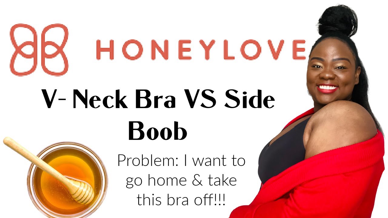 Honeylove V-Neck Bra Video Try On & Review + 10% off w/my Code 