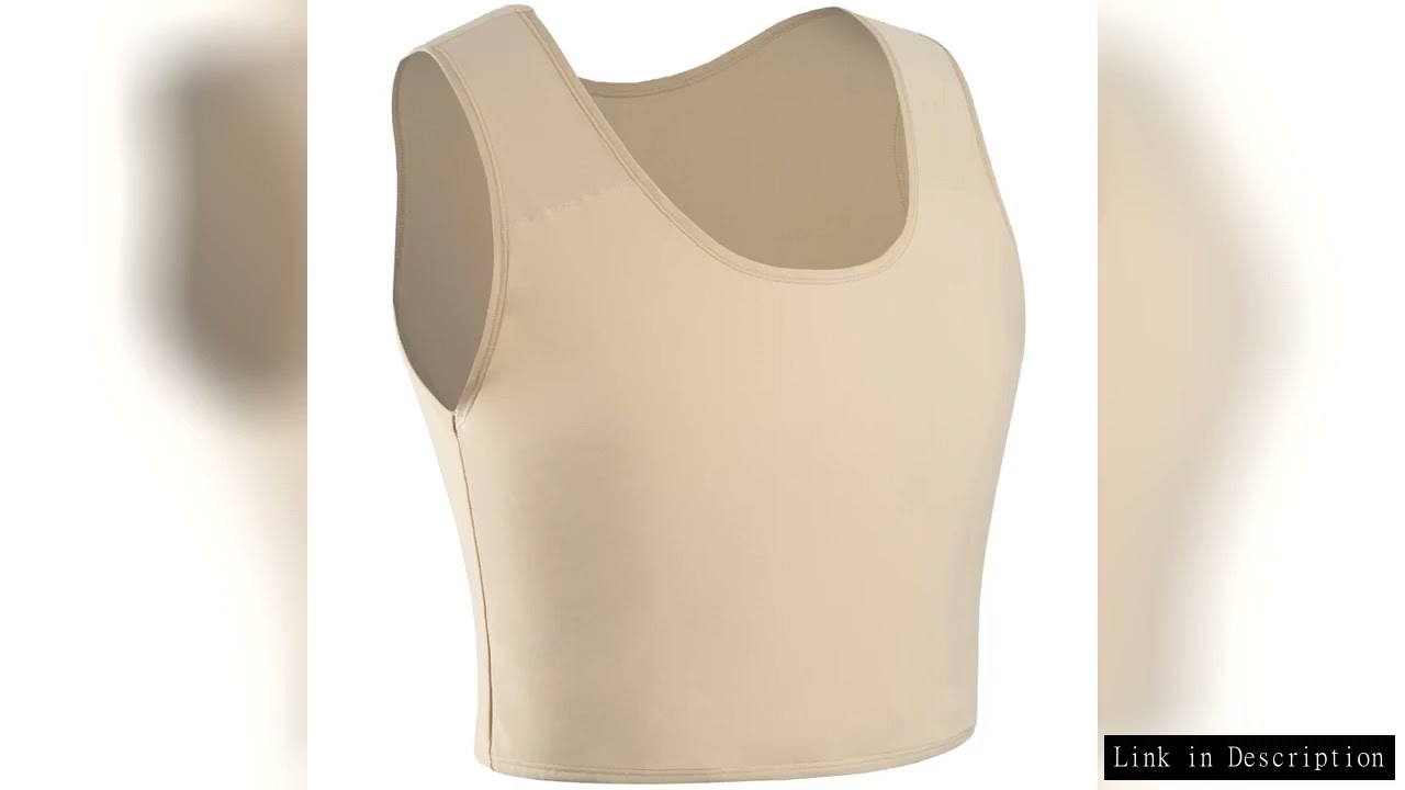 XUJI Transgender Tomboy FTM Breathable Half Chest Binder