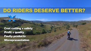 Do motorbike riders deserve better?︱Cross Training Adventure