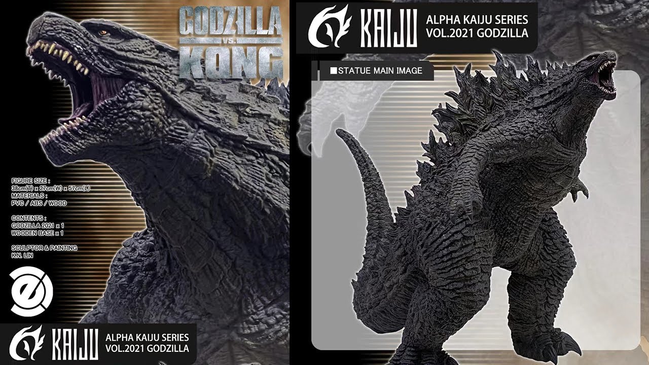 Godzilla 38 cm Statue Photos: Alpha Kaiju from Ezhobi - YouTube