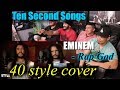 Eminem - Rap God | Performed In 40 Styles | Ten Second Songs -REACTION!