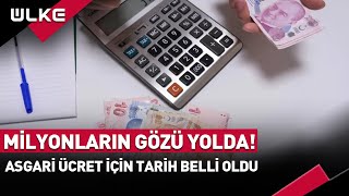 Milyonların Gözü Yolda! Asgari Ücret İçin Tarih Belli Oldu... #haber