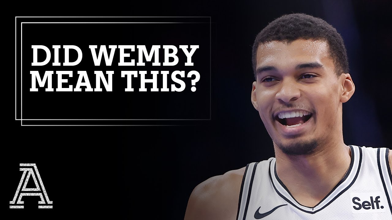 did-victor-wembanyama-mean-this-the-athletic-nba-show-youtube