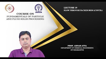 Lecture 19 : Flow through packed beds (Contd.)