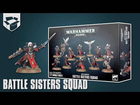 Warhammer 40K - Adepta Sororitas - Battle Sisters Squad