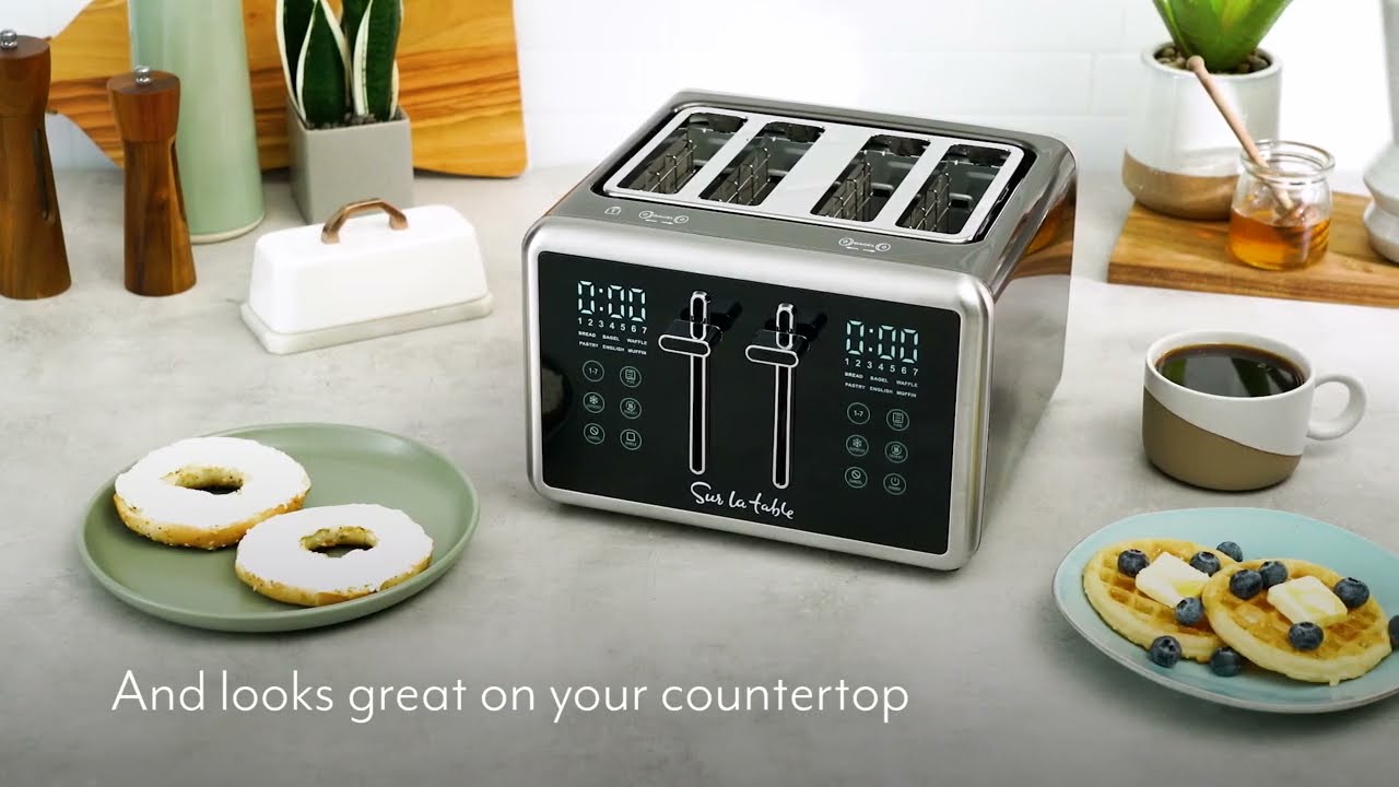 Sur La Table 4-Slice Touchscreen Toaster