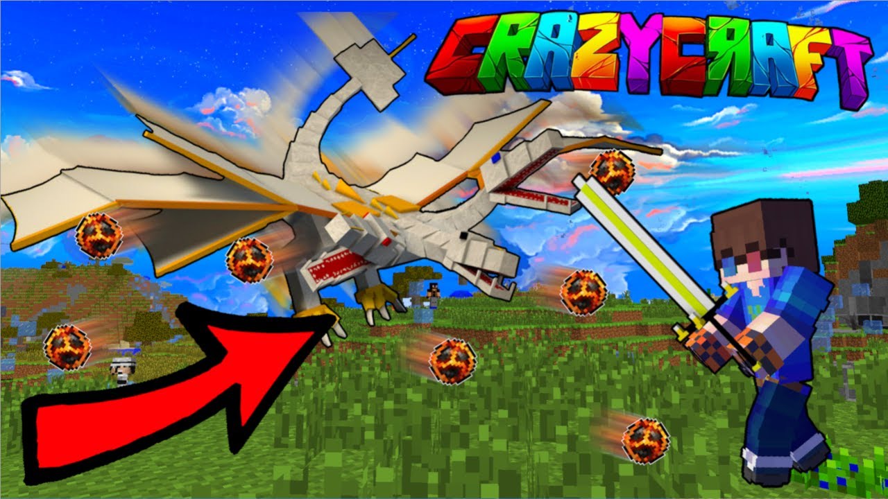 THE KING Of Minecraft Crazy Craft! - YouTube
