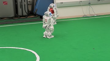 2 Flocking Agents, 1 Influencing Agent - Robot Video (Episode 1)