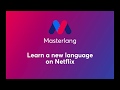 Masterlang - Learn new languages with movies chrome extension