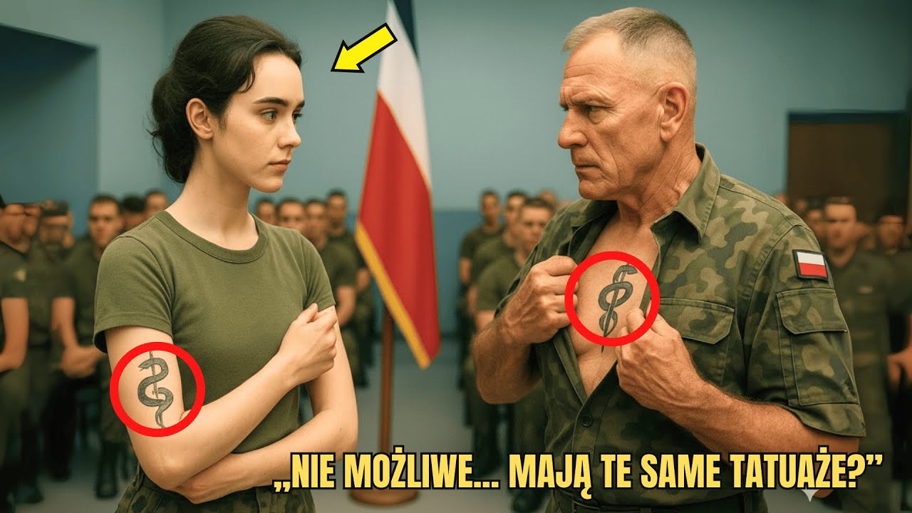 „Śmiali się z jej tatuażu — dopóki pułkownik marines nie zdjął kurtki i nie zamarł”