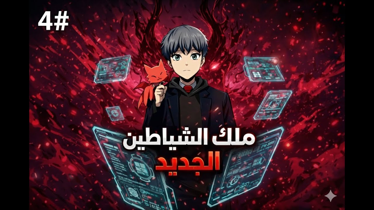 صحابو خونة وأب ظالمو… لعبة سرية تقلبه من ضحية لعدو البشر |🔥🎮|ملخص مانهوا ملك الشيطين الجديد 4️⃣