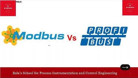 MODBUS Vs PROFIBUS