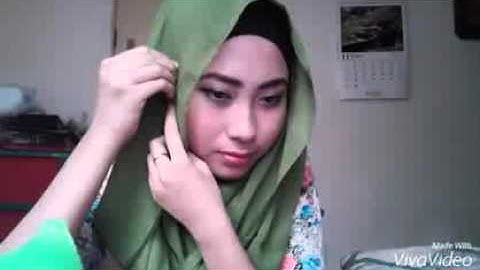 Video 10 Tutorial hijab pashmina simple