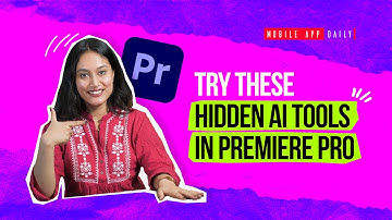 Adobe Premiere Pro: Advanced AI Editing Features You NEED To TRY!