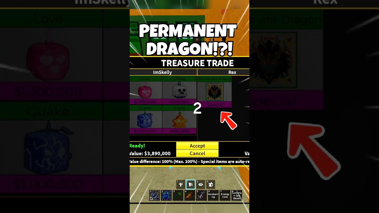 No Way!!..💀 I Got PERM DRAGON for Free🤯🔥 #shorts #gaming