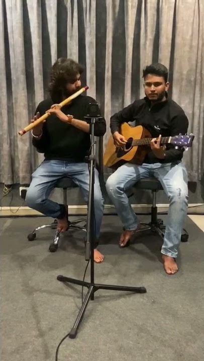 Dekha Tenu Pehli Pehli baar on Flute & Guitar by Lokesh Dadhich and Pranav joshi