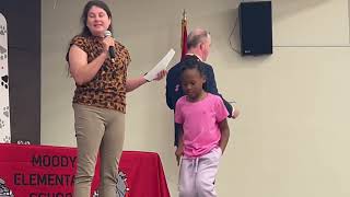 2026 Moody Elementary Kindergarten Sight Words Awards