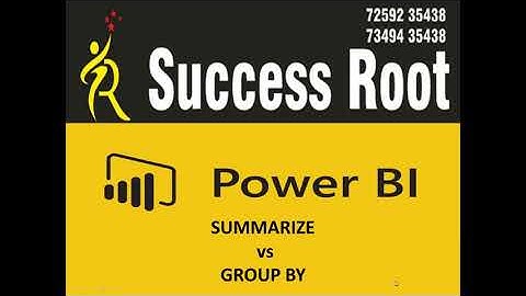 Summarize vs GroupBY DAX functions// Power BI interview Questions// how to group the data in POWERBI