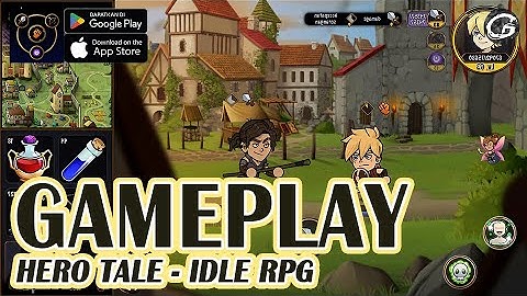 HERO TALE - IDLE RPG GAMEPLAY - MOBILE GAME (ANDROID/IOS)