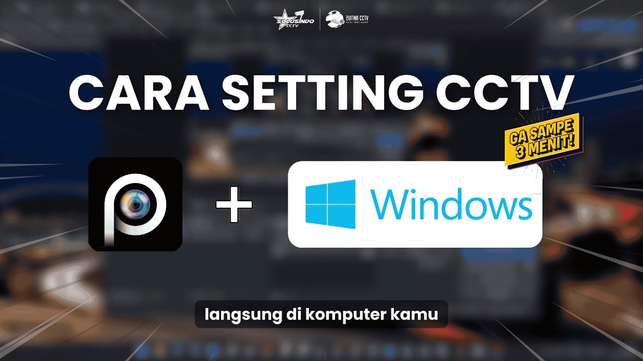 Tutorial PALING MUDAH Setting CCTV di PC Windows (HiEasy / P6SLite) #CCTV #HiEasy #P6SLite