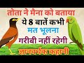       8        parrot and maina bird story