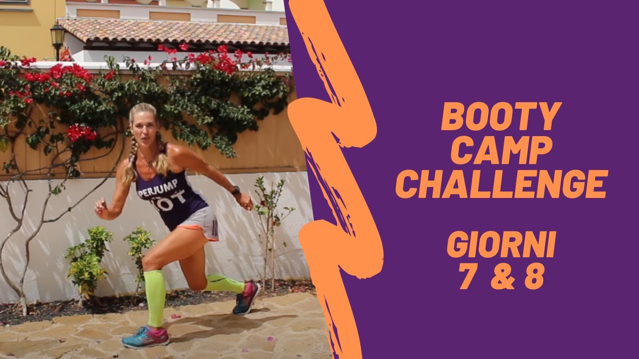 Jill Cooper Booty Camp Challenge Day 7&8 Esercizi mirati per i glutei