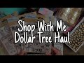 Shop With Me | Dollar Tree Vlog and Haul | February 2022 | Valentine&#39;s Day, Travel, Crafts, Planner