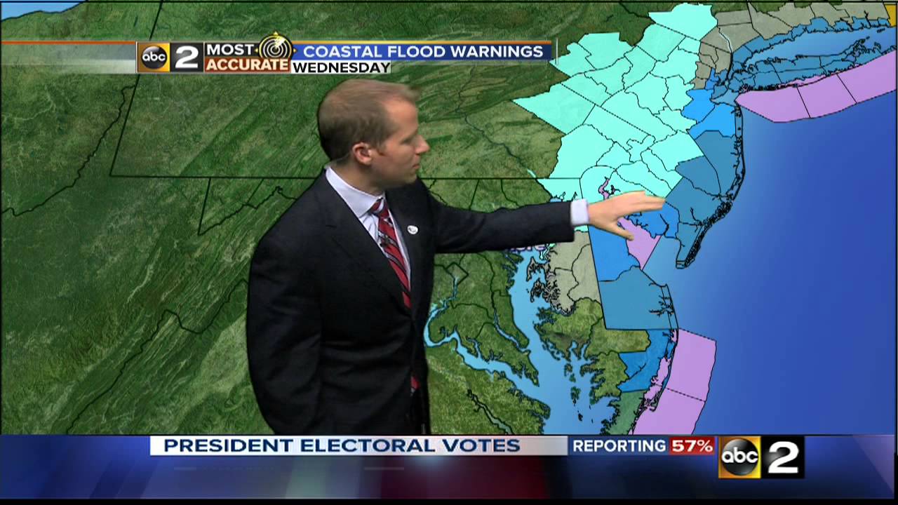 Tuesday evening weather forecast - YouTube