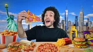 Τρώω τα ΠΑΝΤΑ στην ΑΜΕΡΙΚΗ ! (New York Vlog) | Manos image