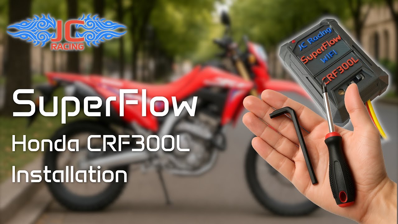 SuperFlow Installation on the Honda CRF300L