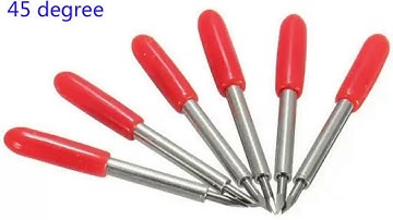 45 degree Roland GCC Cutting Plotter Vinyl Cutter Blade Knife Blades