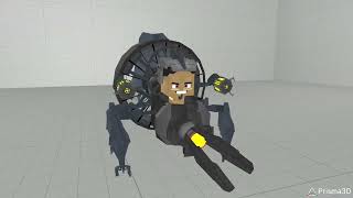 Astro impact ik rig + fluid animation + Sounds Test