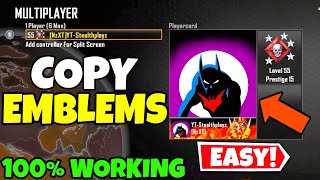 *NEW* BLACK OPS 2 COPY ANY EMBLEM GLITCH! SOLO DUPLICATE EMBLEMS ON PS4 & PS5 (BO2 2026) 