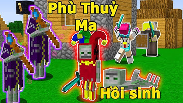 ONE VÀ NOOB YETI PHÁT HIỆN RA PHÙ THUỶ MA CÓ THỂ HỒI SINH ĐƯỢC KẺ CHẾT TRONG MINECRAFT