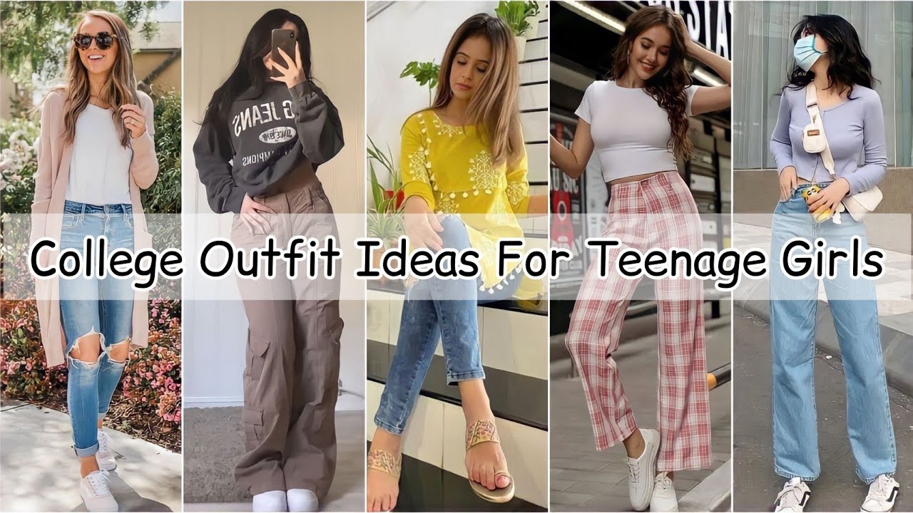 College outfit ideas for teenage girls/College outfit ideas with  name/College dressing style girls 