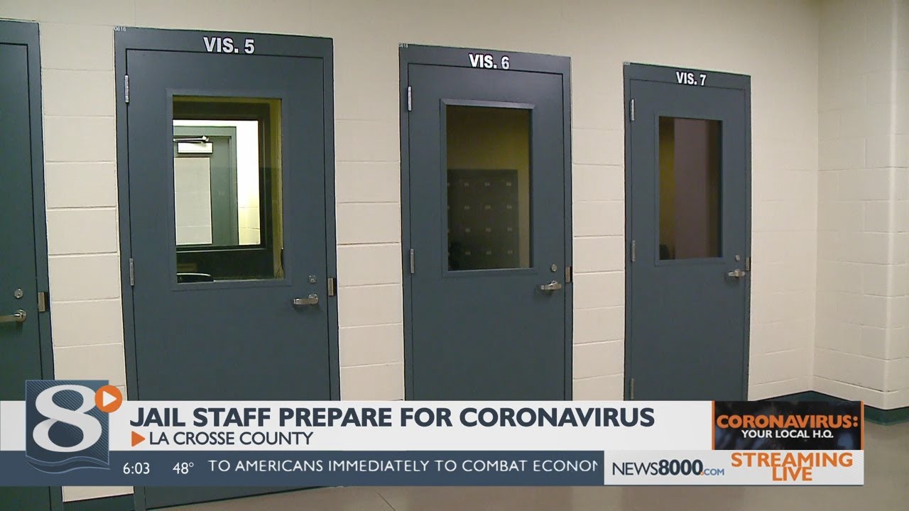 No visitations at La Crosse County Jail; Sheriff's Office preparing for
