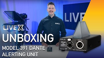 Unboxing: Model 391 Dante Alerting Unit