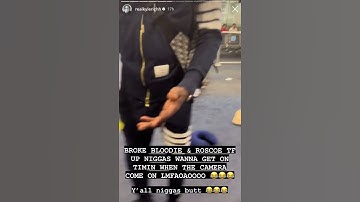 Kyle Richh & Jenn Carter got into Bloodie a fight at the Airport