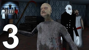 Granny 4: The Rebellion (Unofficial) - Gameplay Walkthrough Part 3 - Ghost Mode (Android)