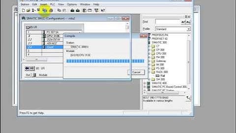 Make A Scada Project with WINCC and STEP 7 (Part 1)