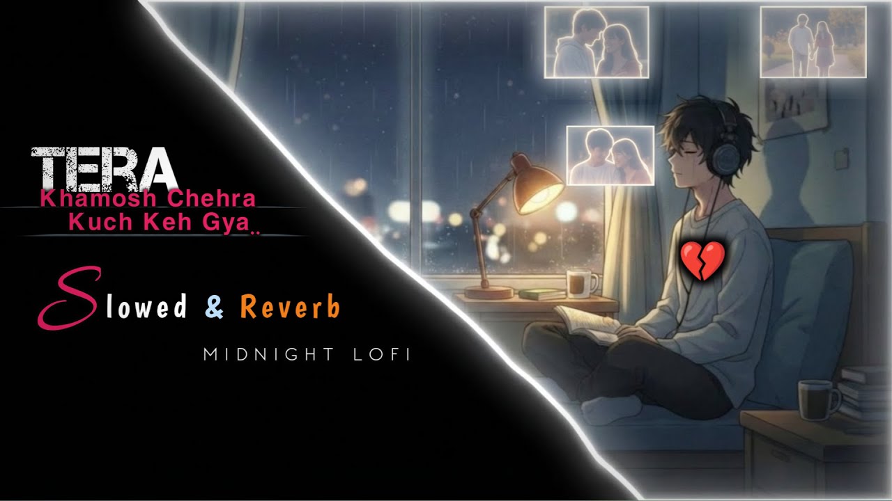 Tera Khamosh Chehra – Sad Lofi l Long Distance Love Song l MIDNIGHT LOFI