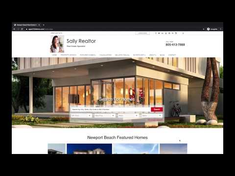 How to login to your Real Estate Agent Website and IDX