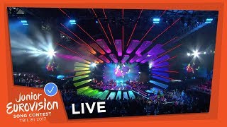 JUNIOR EUROVISION 2017 - FLAG PARADE AND COMMON SONG