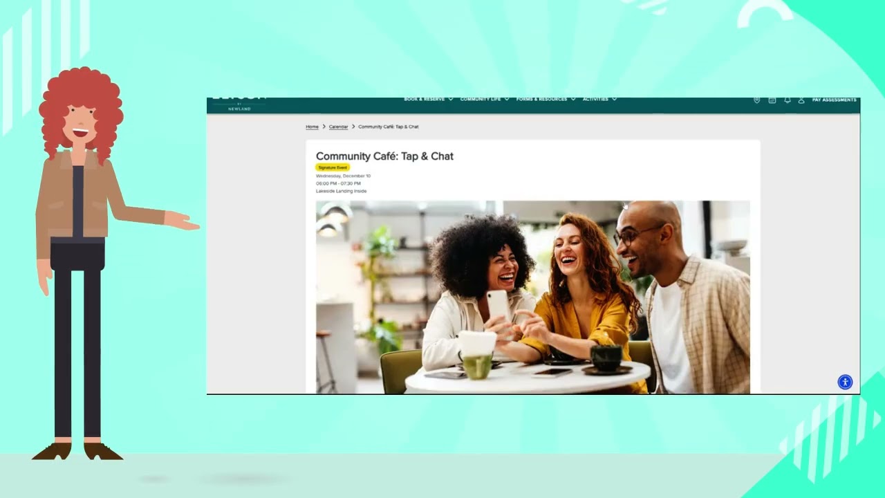 How to register for events
