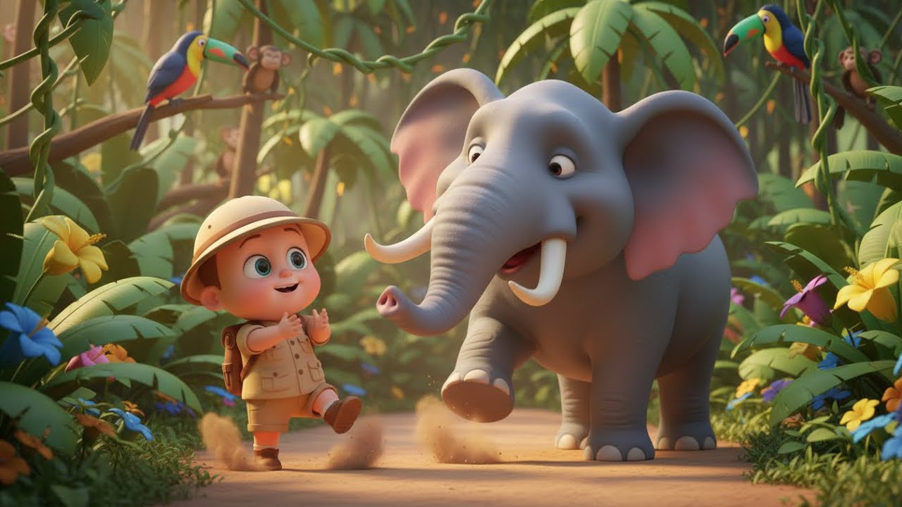 Yes or No Jungle Game | Fun Kids Song & Nursery Rhymes, Baby Music for Toddlers 🐵🌴🎶